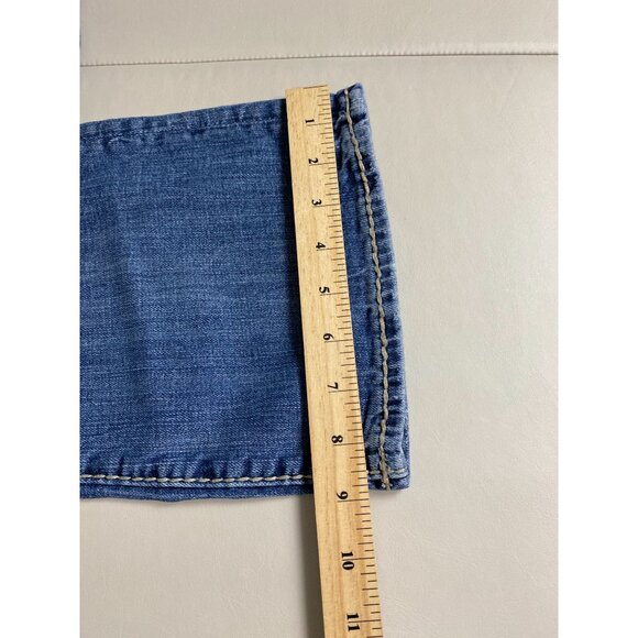 Vigoss womens Blue Bootcut Jeans Size 11Western Cowboy Embroidered Rodeo Denim - Picture 9 of 16